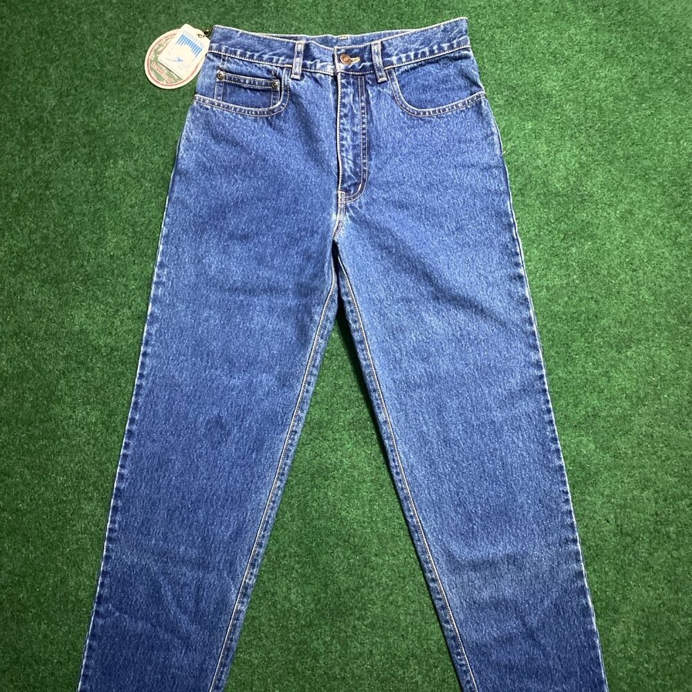 NWT Vintage Women’s Texwood Slim-Fit Jeans Medium Stone-Wash 28 x 31